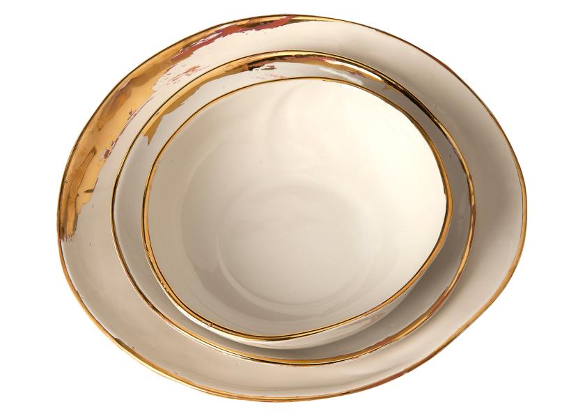 ceramica pedro leon plato vajilla