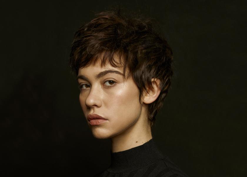 la actriz Greta Fernández