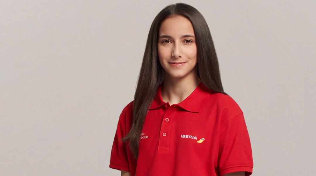 Adriana Cerezo, athlete on the Iberia Talento a bordo Team