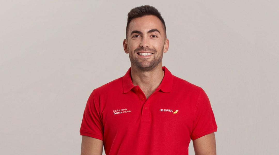 Rodrigo Conde, athlete on the Iberia Talento a bordo Team