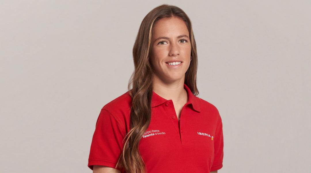 Silvia Mas, athlete on the Iberia Talento a bordo Team