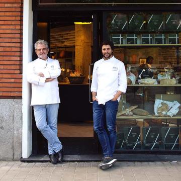 Father and son Javier Cocheteux run Pan.Delirio. with eight points of sale in Madrid