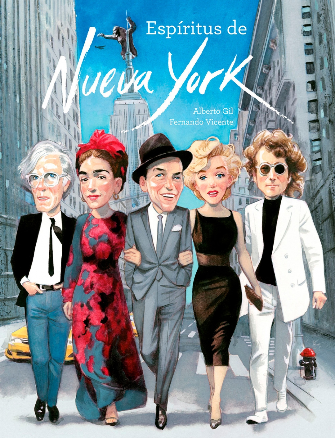 illustrated cover of 'New York Spirits'