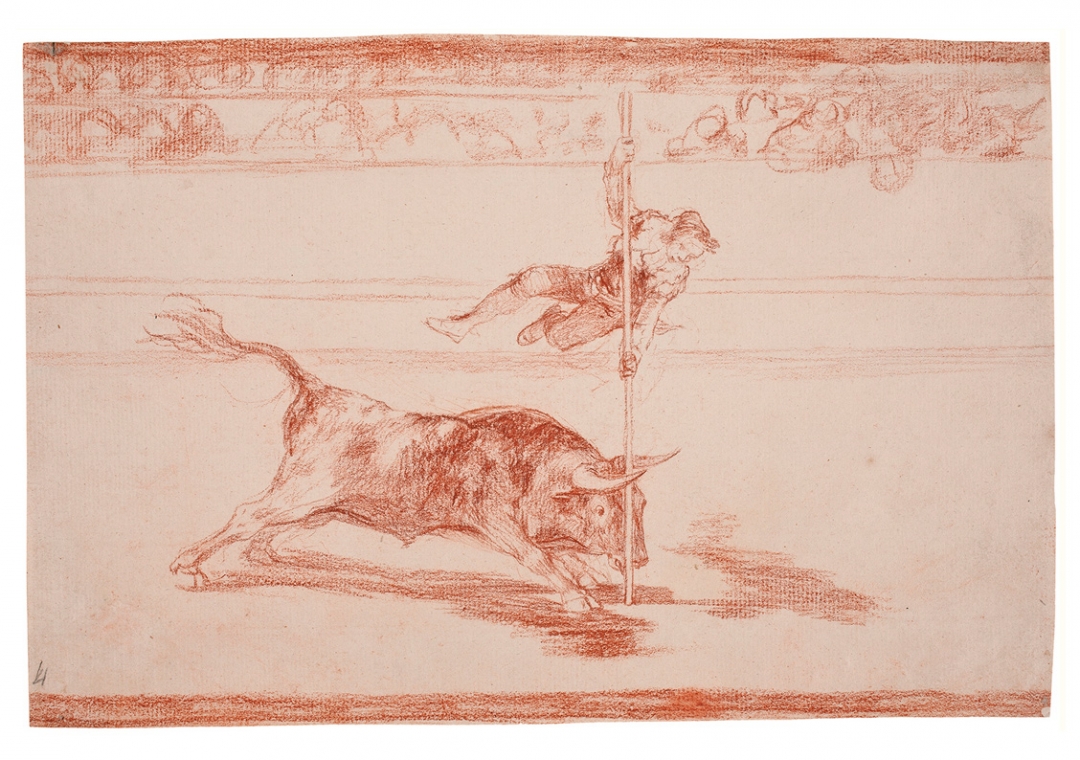 Grabado taurino de Goya