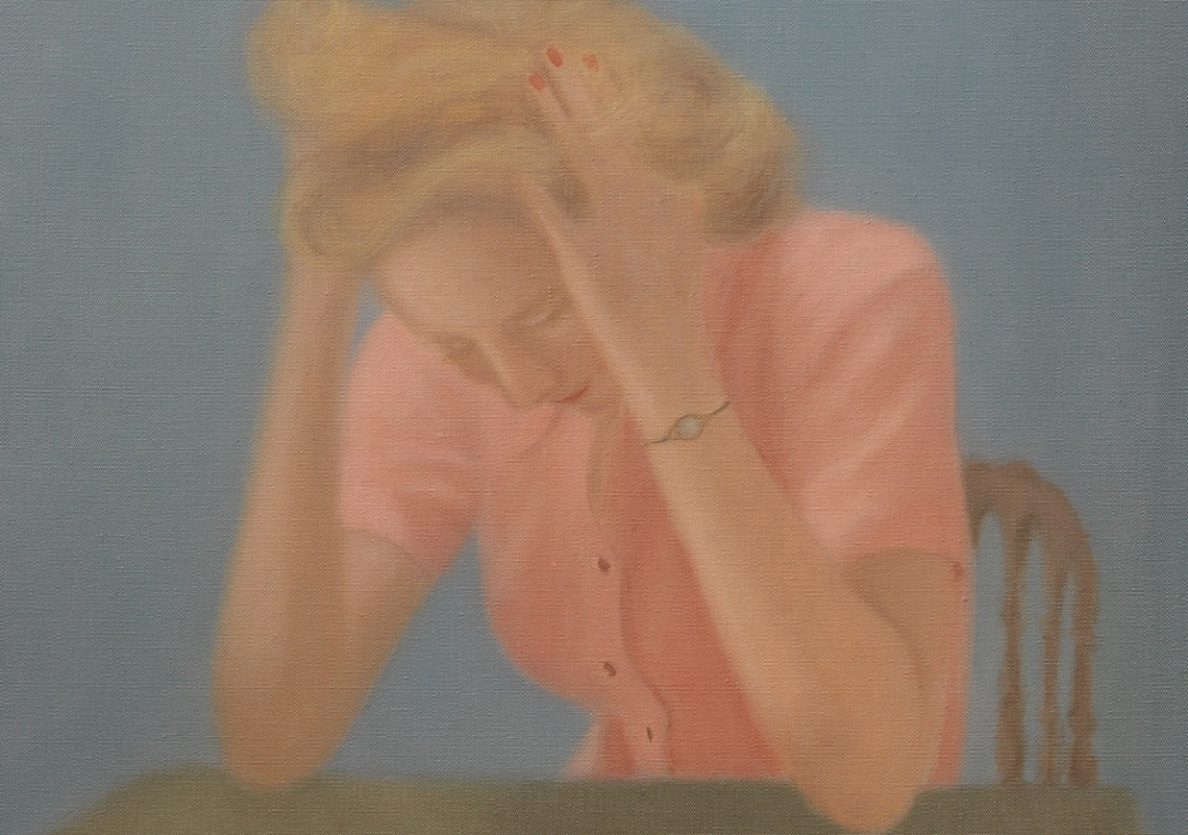 ‘Lee Miller con dolor de cabeza’, by Chechu Álava.