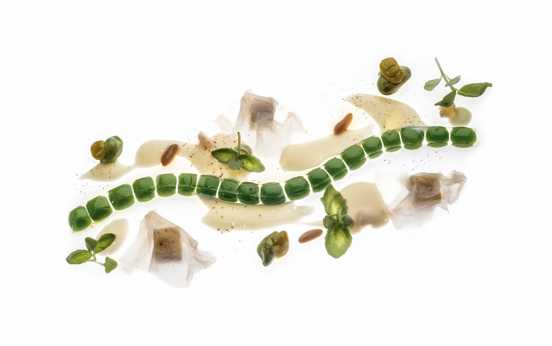 disfrutar pesto pistachio eel.