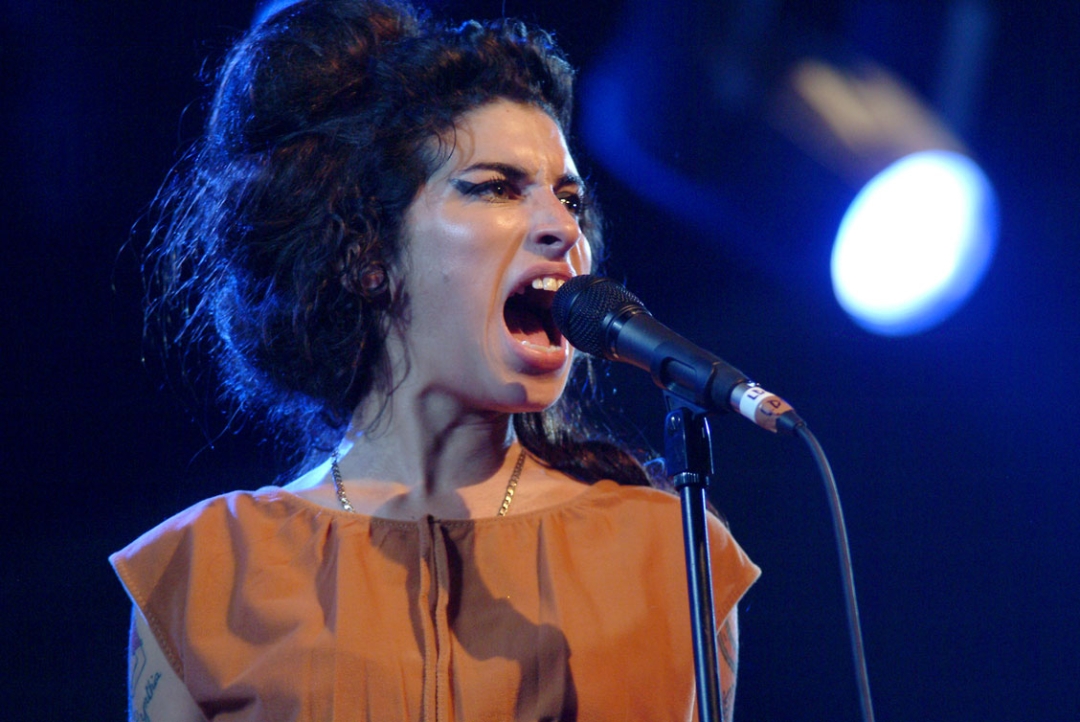 La malograda Amy Winehouse durante el ‘show’ que ofreció en el FIB en 2007