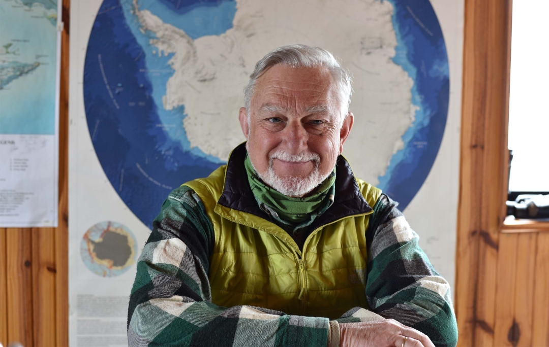 An island in Antarctica is called Cacho Island in recognition of his work in the area