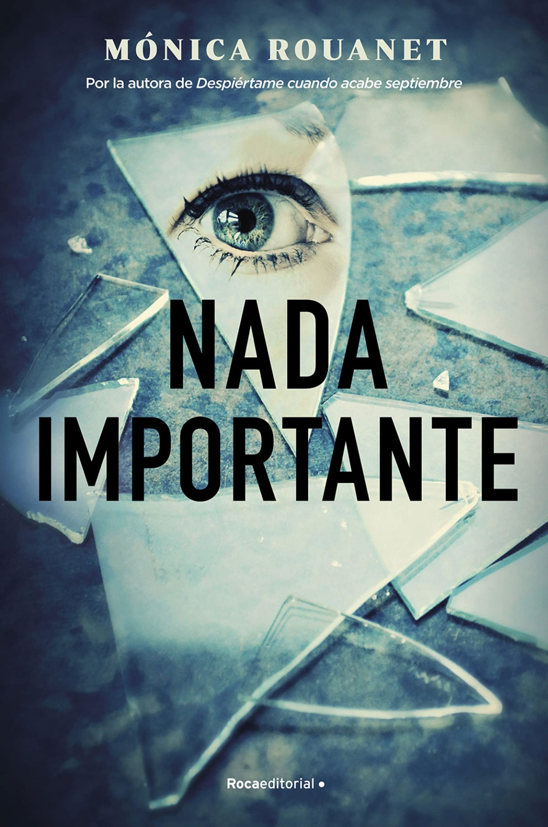 Cover of ‘Nada importante’, the latest novel published by writer Mónica Rouanet