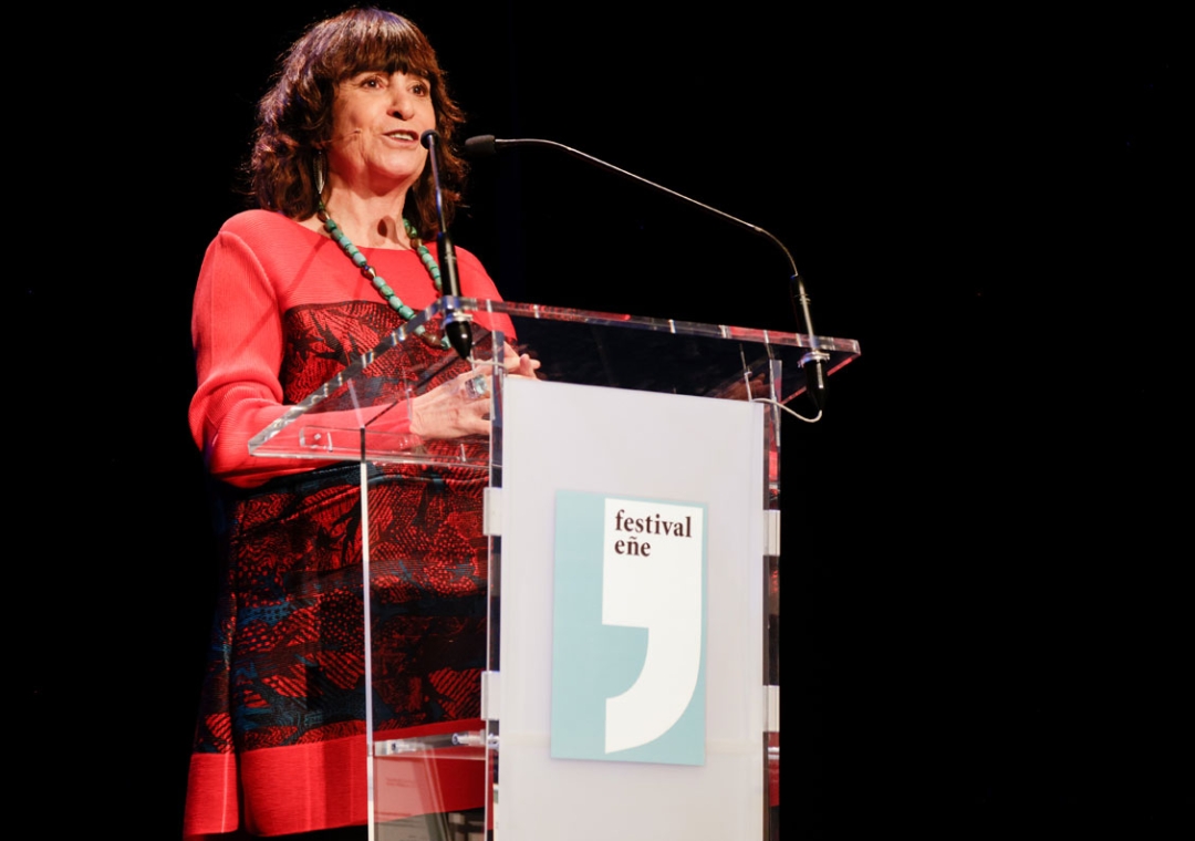 On the 19th of November Rosa Montero received the 2022 Festival Eñe Award