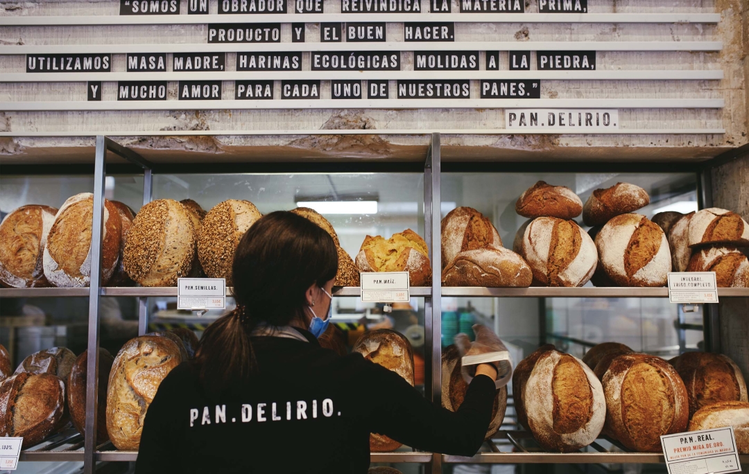 Depending on the season, the bakery produces between 12 and 16 types of bread