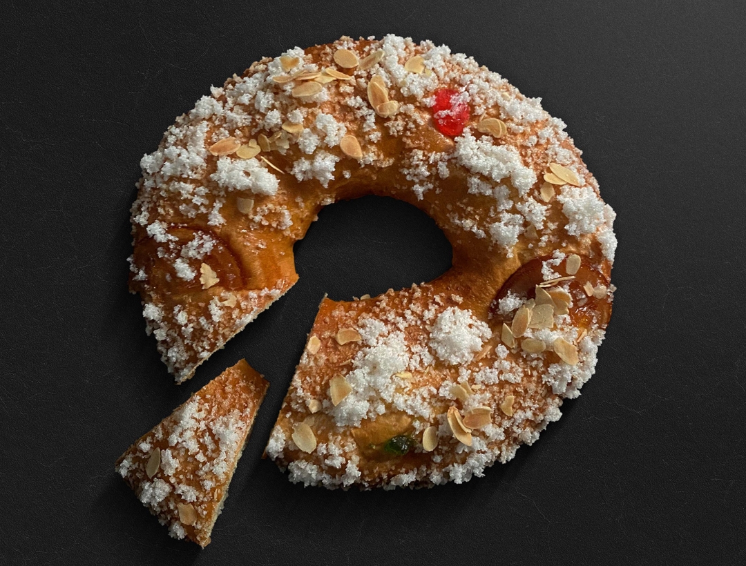 The roscón is the best-selling product at Cocheteux’s bakery