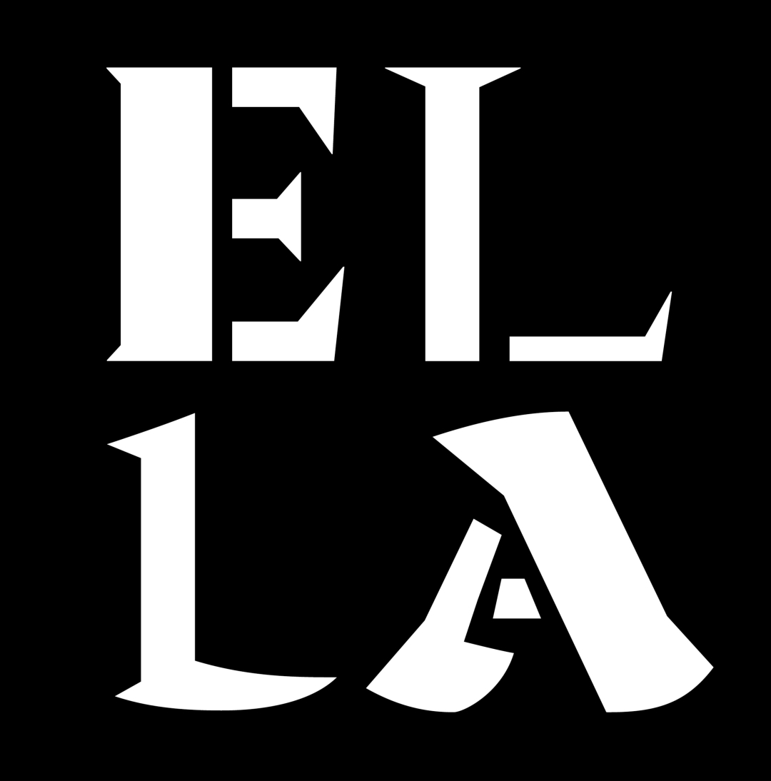 ‘Ella’, una familia tipográfica que vincula la caligrafía con la tipografía Stencil (2022).