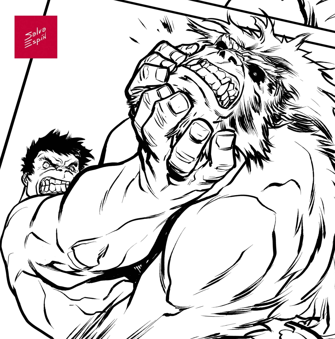 El proceso de ilustración requiere de muchas horas y de una coordinación impecable con el guionista para dar con las mejores viñetas