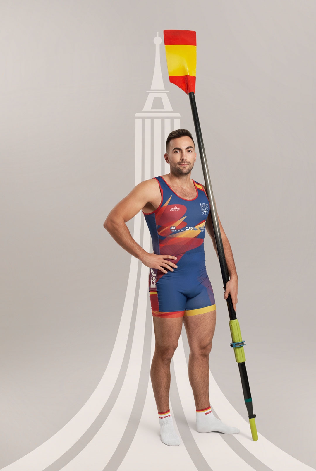 Rodrigo Conde hopes to win a medal at the Paris Olympics alongside his rowing partner Aleix García